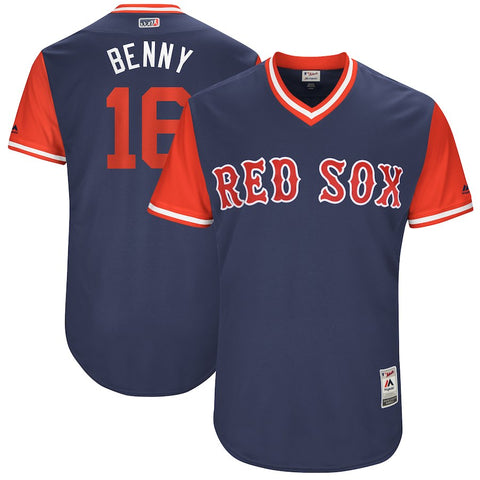 Andrew Benintendi "Benny" Boston Red Sox Majestic 2017 Little League World Series Authentic Players Weekend Classic Jersey