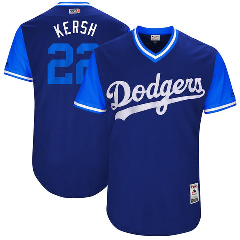 Clayton Kershaw "Kersh" Los Angeles Dodgers Majestic 2017 Little League World Series Authentic Players Weekend Classic Jersey