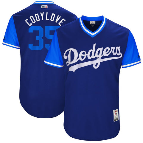 Cody Bellinger "Codylove" Los Angeles Dodgers Majestic 2017 Little League World Series Authentic Players Weekend Classic Jersey