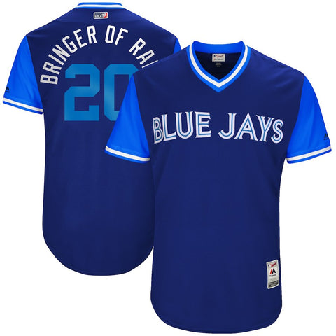 Josh Donaldson "Bringer of Rain" Toronto Blue Jays Majestic 2017 Little League World Series Authentic Players Weekend Classic Jersey