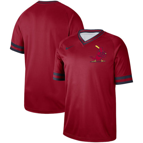 St. Louis Cardinals Cooperstown Collection Legend V-Neck Jersey - Red