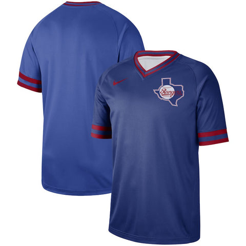 Texas Rangers Cooperstown Collection Legend V-Neck Jersey - Royal