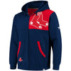 Boston Red Sox   Big & Tall Iconic Bold Full-Zip Hoodie