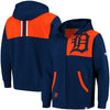 Detroit Tigers   Big & Tall Iconic Bold Full-Zip Hoodie