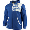 Kansas City Royals   Big & Tall Iconic Bold Full-Zip Hoodie