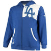 Los Angeles Dodgers   Big & Tall Iconic Bold Full-Zip Hoodie