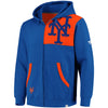 New York Mets   Big & Tall Iconic Bold Full-Zip Hoodie