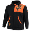 San Francisco Giants   Big & Tall Iconic Bold Full-Zip Hoodie