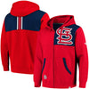 St. Louis Cardinals   Big & Tall Iconic Bold Full-Zip Hoodie