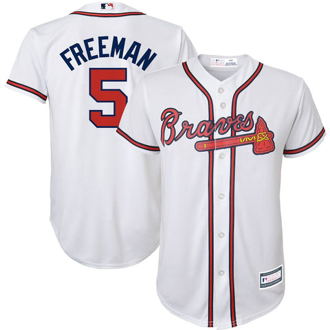Freddie Freeman Atlanta Braves Youth Replica Player Jersey
