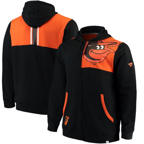 Baltimore Orioles   Big & Tall Iconic Bold Full-Zip Hoodie