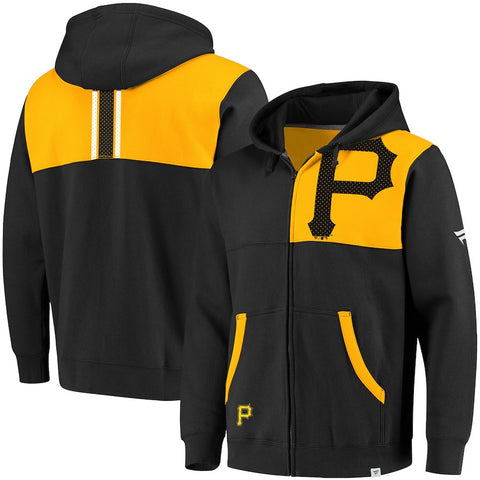 Pittsburgh Pirates   Big & Tall Iconic Bold Full-Zip Hoodie