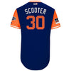 Michael Conforto "Scooter" New York Mets Majestic 2018 MLB Little League Classic Authentic Jersey