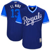 Salvador Perez "El Niño" Kansas City Royals Majestic 2018 Players' Weekend Authentic Jersey - Royal/Light Blue