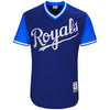 Salvador Perez "El Niño" Kansas City Royals Majestic 2018 Players' Weekend Authentic Jersey - Royal/Light Blue