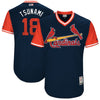 Carlos Martinez "Tsunami" St. Louis Cardinals Majestic 2017 Players Weekend Authentic Jersey - Navy