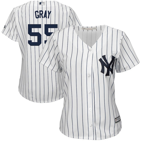 Sonny Gray New York Yankees Majestic Women's Cool Base Player Jersey - White