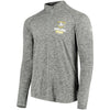 Oakland Athletics Under Armour Tech Performance Quarter-Zip Pullover Jacket - Heathered Gray