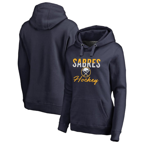 Buffalo Sabres   Women's Freeline Pullover Hoodie - Navy