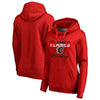 Calgary Flames   Women's Freeline Plus Size Pullover Hoodie - Red