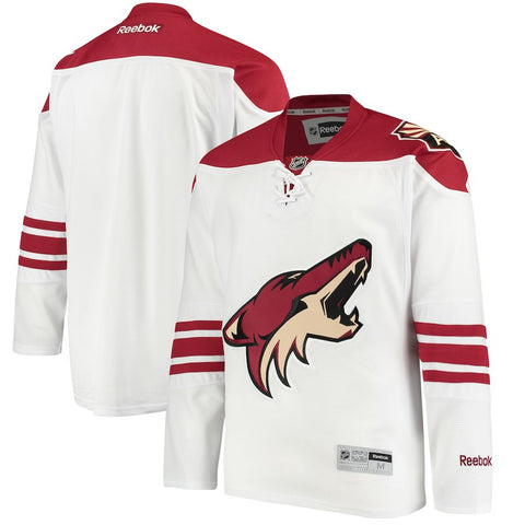 Arizona Coyotes Reebok 2014 Throwback Away Premier Jersey - White