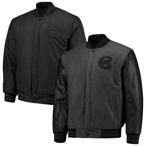 Chicago Cubs JH Design Reversible Wool Jacket