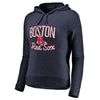 Boston Red Sox   Women's Cozy Steadfast Tri-Blend Pullover Hoodie - Navy