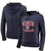 Washington Nationals   Women's Cozy Steadfast Tri-Blend Pullover Hoodie - Navy