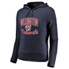 Washington Nationals   Women's Cozy Steadfast Tri-Blend Pullover Hoodie - Navy