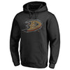 Anaheim Ducks   Splatter Logo Pullover Hoodie - Black