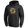 Boston Bruins   Splatter Logo Pullover Hoodie - Black