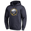 Buffalo Sabres   Splatter Logo Pullover Hoodie - Navy