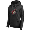 Arizona Coyotes   Women's Splatter Logo Pullover Hoodie - Black