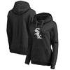 Chicago White Sox   Women's Splatter Logo Pullover Hoodie - Black