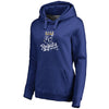 Kansas City Royals   Women's Splatter Logo Pullover Hoodie - Royal