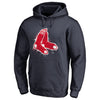 Boston Red Sox   Splatter Logo Pullover Hoodie - Navy