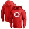 Cincinnati Reds   Splatter Logo Pullover Hoodie - Red