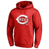 Cincinnati Reds   Splatter Logo Pullover Hoodie - Red