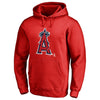 Los Angeles Angels   Splatter Logo Pullover Hoodie - Red