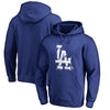 Los Angeles Dodgers   Splatter Logo Pullover Hoodie - Royal