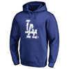 Los Angeles Dodgers   Splatter Logo Pullover Hoodie - Royal