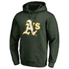 Oakland Athletics   Splatter Logo Pullover Hoodie - Green