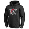 Pittsburgh Pirates   Splatter Logo Pullover Hoodie - Black