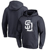 San Diego Padres   Splatter Logo Pullover Hoodie - Navy