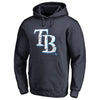 Tampa Bay Rays   Splatter Logo Pullover Hoodie - Navy