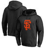 San Francisco Giants   Splatter Logo Pullover Hoodie - Black
