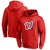 Washington Nationals   Splatter Logo Pullover Hoodie - Red