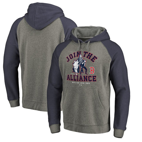Boston Red Sox   MLB Star Wars Join The Alliance Tri-Blend Hoodie