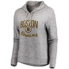 Boston Bruins Let Loose by RNL Women's Cozy Collection Steadfast Pullover Hoodie - Ash