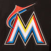 Miami Marlins JH Design Women's Embroidered Logo All-Wool Jacket